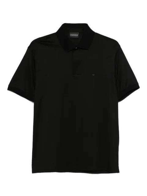 Emporio Armani black polo shirt Black EM004588AF10017