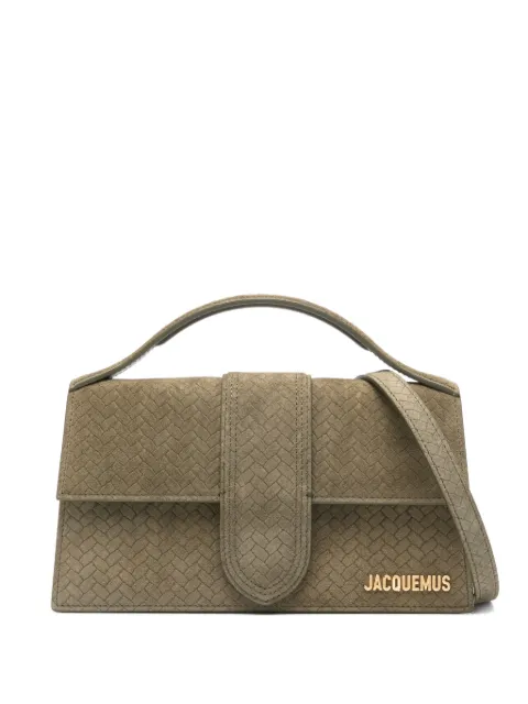 Jacquemus Bambino top-handle tote bag Green BAW00007AC39A02