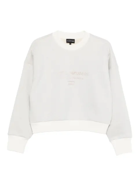 Emporio Armani logo-print sweatshirt Grey EW003508AF21219F0023