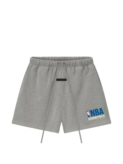 FEAR OF GOD ESSENTIALS logo-print track shorts Grey 160NB252002F