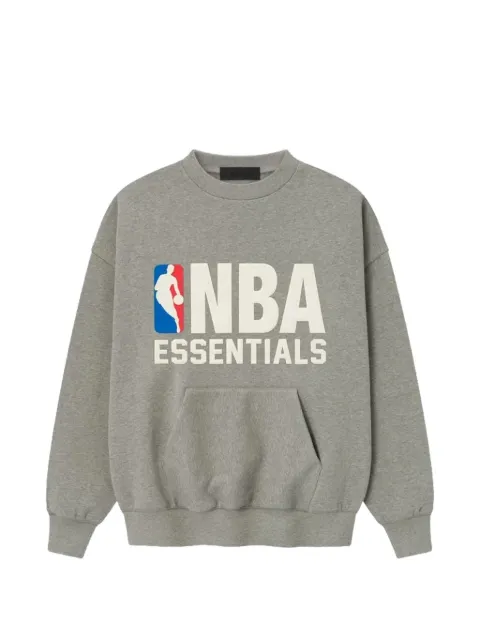 FEAR OF GOD ESSENTIALS x NBA Sport sweatshirt Grey 192NB256502F