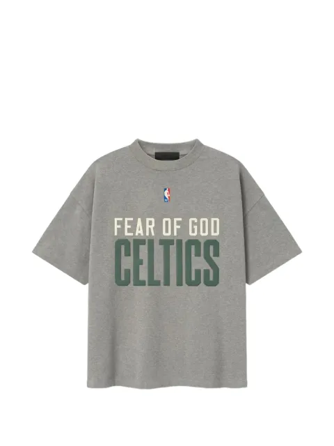 FEAR OF GOD ESSENTIALS x NBA Celtics 90's crew-neck T-shirt Grey 125NB252007F