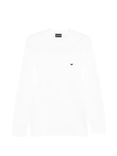 Emporio Armani long-sleeved logo T-shirt White EM004591AF13747
