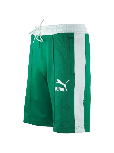 PUMA Pintuck Archive T7 track shorts Green 85502604