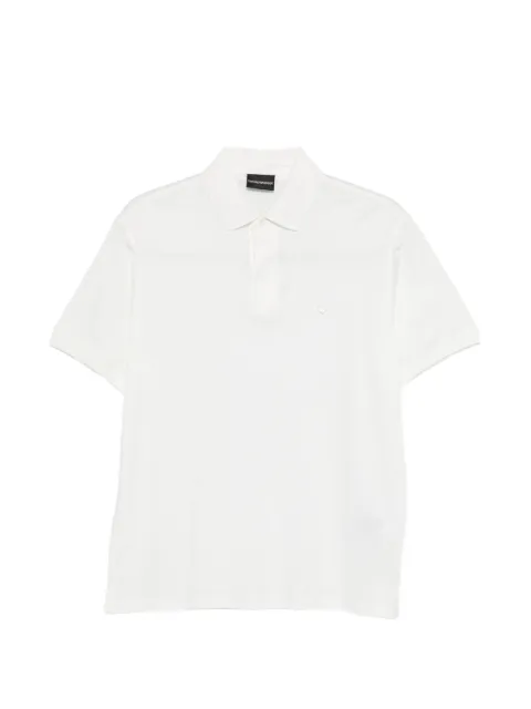Emporio Armani short-sleeve polo shirt White EM004588AF10017U0003U0003