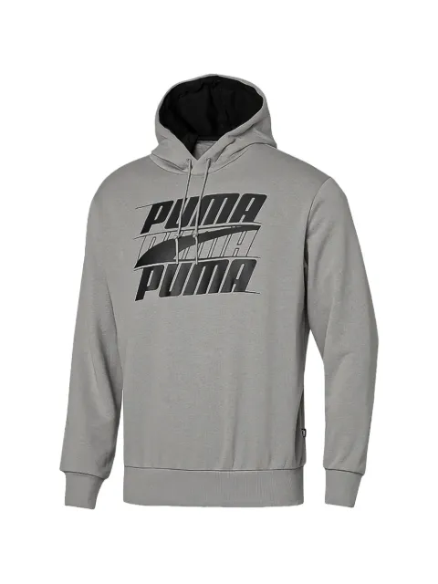 PUMA Rebel printed hoodie Grey 85419885