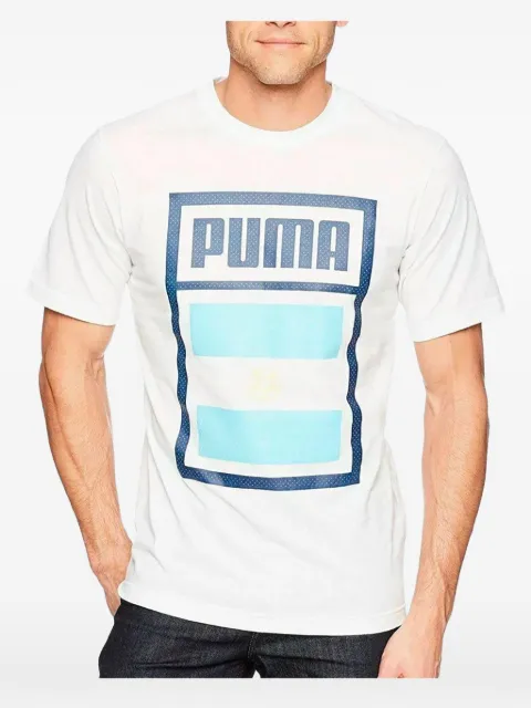 PUMA Forever Football graphic T-shirt White 75420804