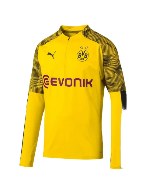 PUMA BVB quarter-zip T-shirt Yellow 75576401