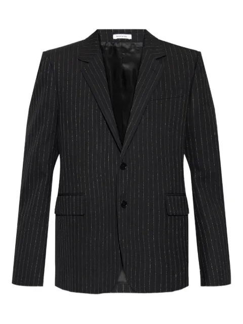Alexander McQueen pinstriped blazer Black 856947QRACW