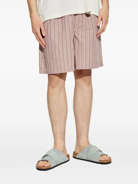 MARANT Vataya striped shorts Pink SH0100HCD1I05H