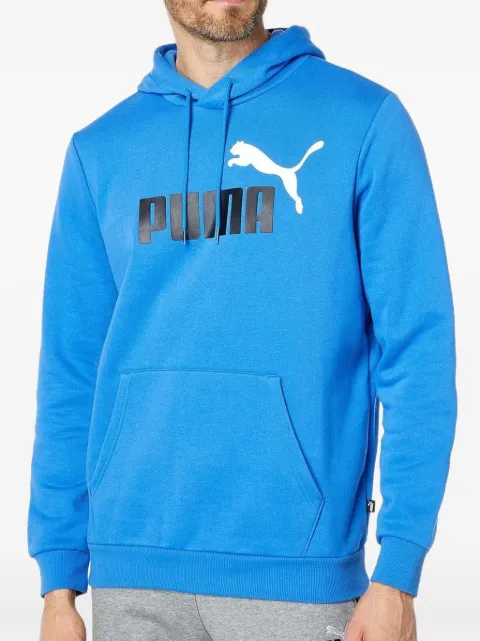PUMA Essential Big Logo fleece hoodie Blue 84684975