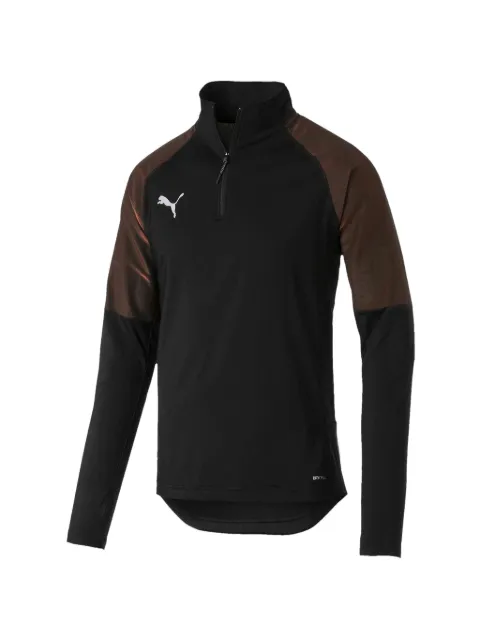 PUMA zip logo sweatshirt Black 65617301
