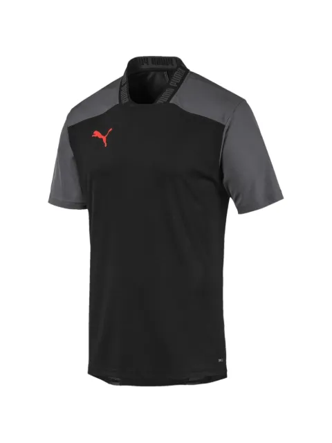 PUMA panelled short sleeve T-shirt Black 65642701