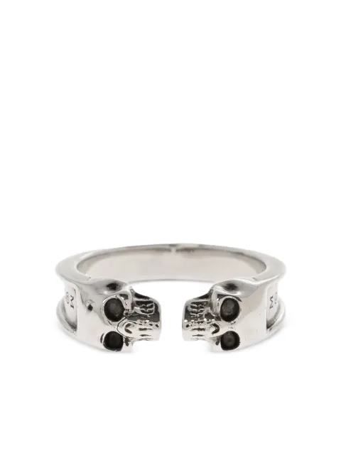 Alexander McQueen skull ring Silver 855354J160Y
