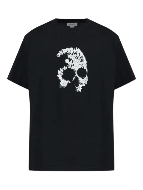 Alexander McQueen skull T-shirt Black 857145QTAEG