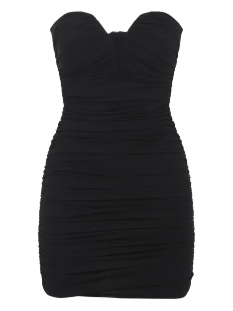 Elisabetta Franchi mini dress in crêpe jersey fabric Black AB90861E2