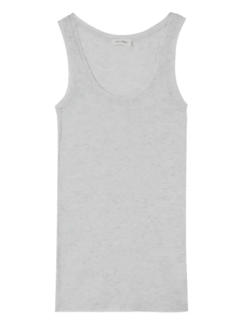American Vintage Massachusetts scoop-neck tank top Grey MAS00E26