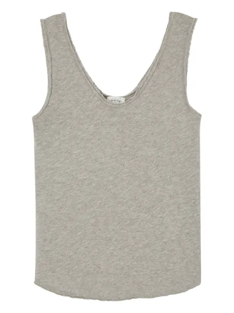 American Vintage Sonoma raw-edge top Grey SON29GE26