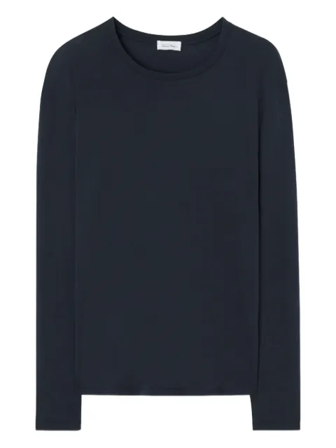 American Vintage Decatur long-sleeve T-shirt Blue MDEC1B