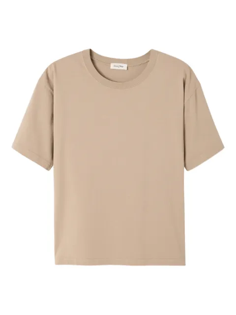 American Vintage short-sleeve round-neck T-shirt Neutrals FIZ02A