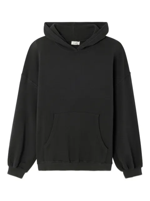 American Vintage kangaroo-pocket hoodie Black ATU03C