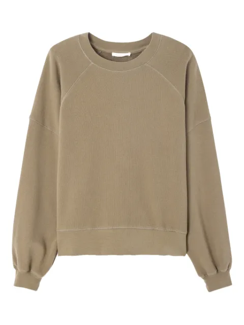 American Vintage Atubay round-neck sweatshirt Green ATU03B