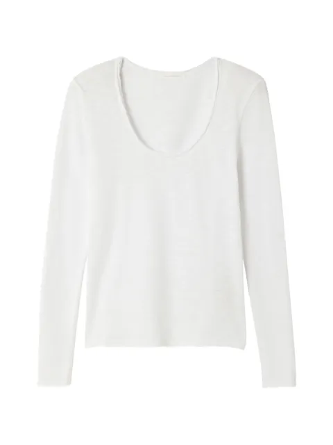 American Vintage Sonoma long-sleeve T-shirt White SON02HG