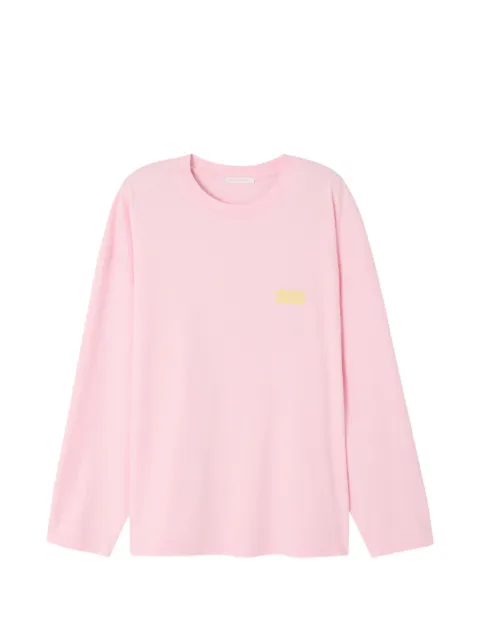 American Vintage Gixy round-neck top Pink GIX02C