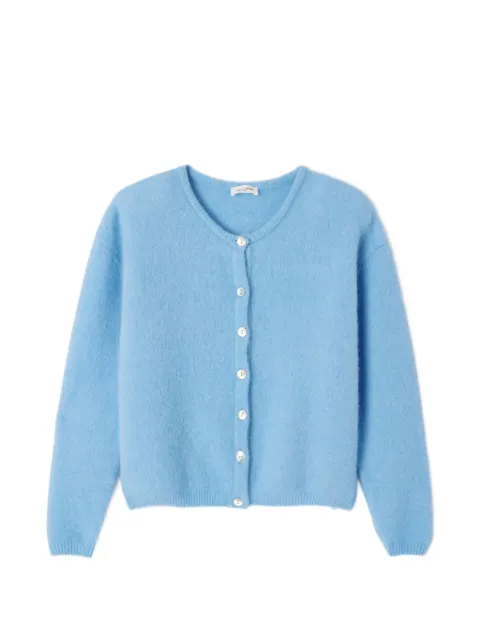 American Vintage Vitow button cardigan Blue VITO19EE26