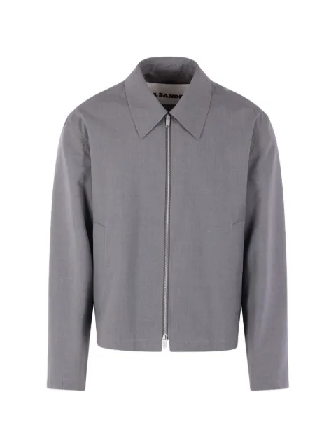 Jil Sander zip fastening jacket Grey J22SW0094J40249034