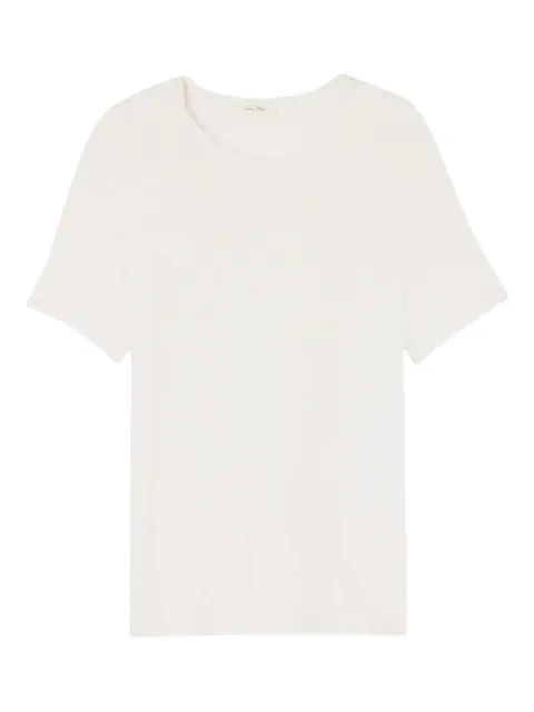 American Vintage Sonoma raw-edge T-shirt White MSON25TGE26