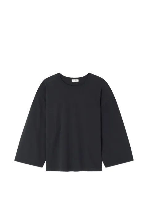American Vintage long-sleeve crew-neck T-shirt Black FIZ02J