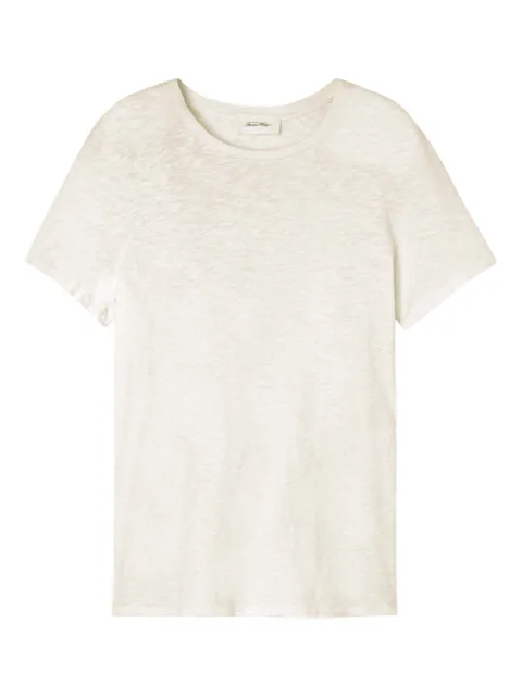American Vintage round-neck short-sleeve T-shirt White MBYSA18B