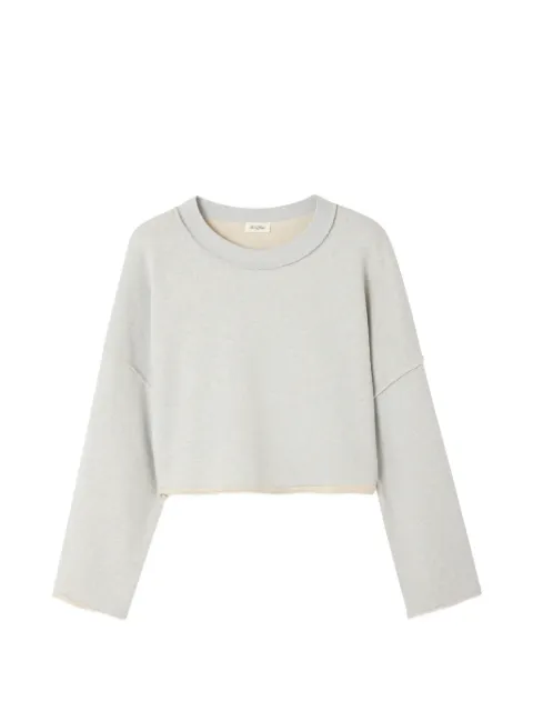 American Vintage Dantown crewneck cotton sweatshirt Grey DAN03A