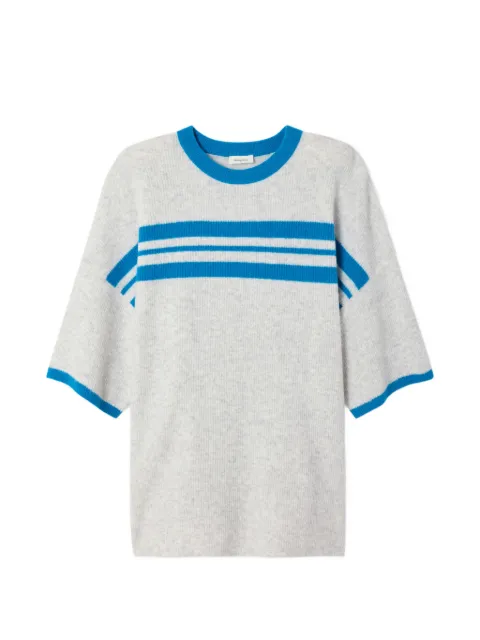 American Vintage Damsville striped jumper Grey DAM18H
