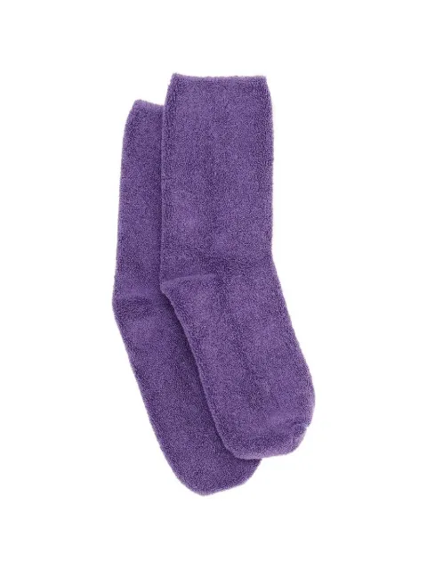 Baserange Overrankle textured sobo socks Purple SOBOLCSP26