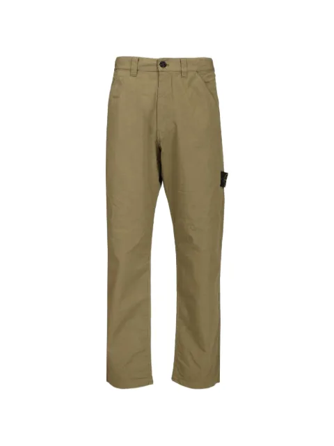 Stone Island 3100008 mercerised organic cotton ripstop Green L1S153100008S0298