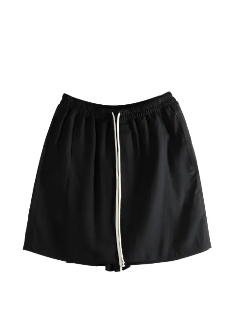 Rick Owens drawstring-waistband shorts Black RU01F2385WG