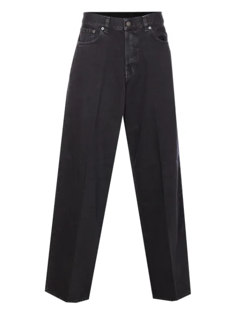 Haikure Bethany Bull baggy wide-leg jeans Black HEW03296GF172