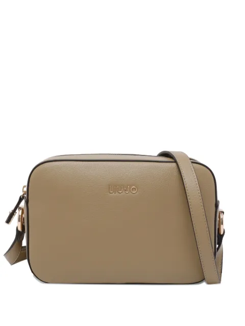 LIU JO logo crossbody bag Neutrals AA6211E101201679