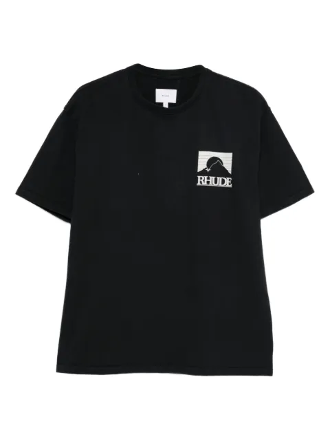 RHUDE graphic crew-neck T-shirt Black RHPS26TT07012