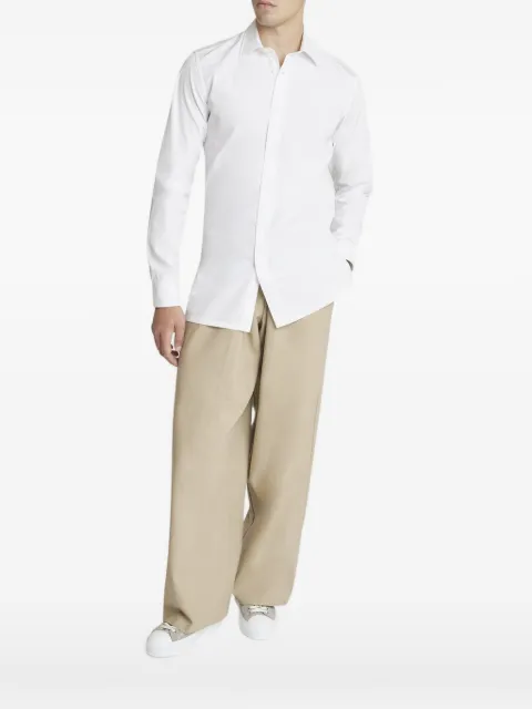 Givenchy long-sleeve button-down shirt Neutrals BM610214M6