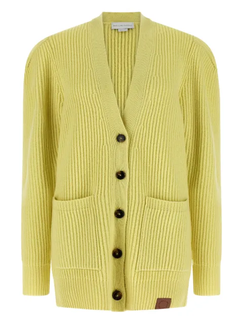 Stella McCartney V-neck pocket cardigan Yellow 6K11563S26327201