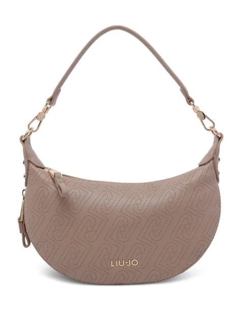 LIU JO logo removable shoulder bag Brown AA6043ES02671409