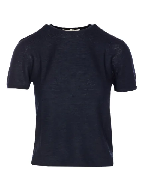 Lisa Yang Ira crew-neck short-sleeve T-shirt Blue 2025101NA