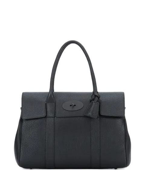 Mulberry Bayswater leather tote bag Black HH9910674