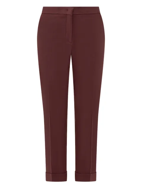 ETRO cuffed trousers Red WREA000299TUDH3