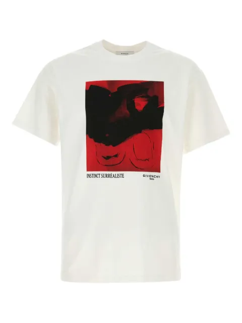 Givenchy graphic-print T-shirt White BM71NK3YST