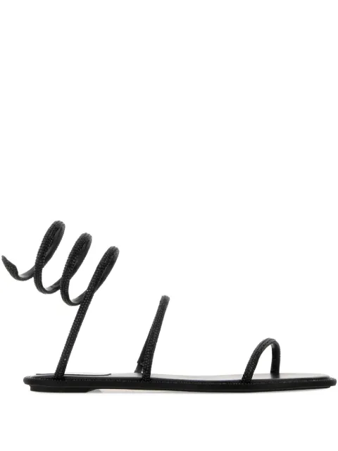 René Caovilla embellished sandals Black C12732010R001V050