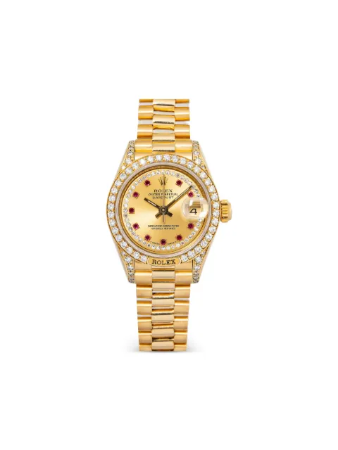Rolex Lady-Datejust 26mm watches Gold 69158